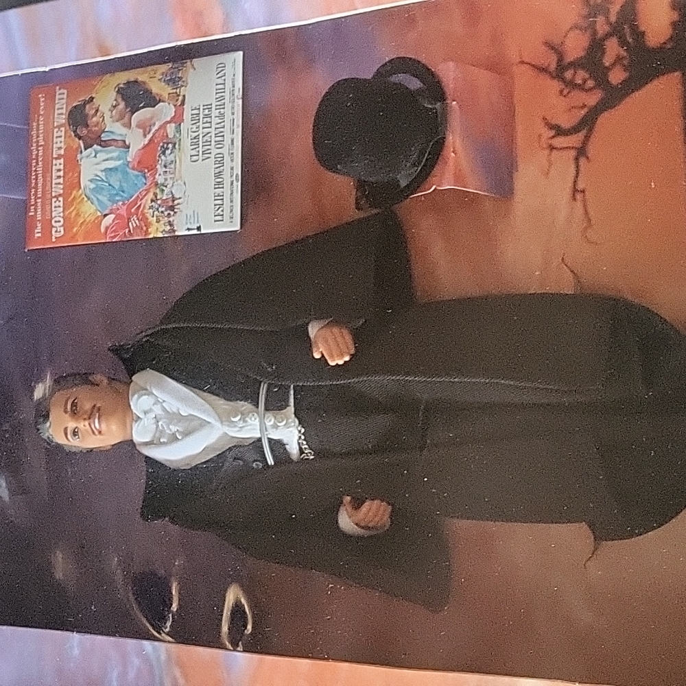 Barbie series ken doll as Rhett Butler